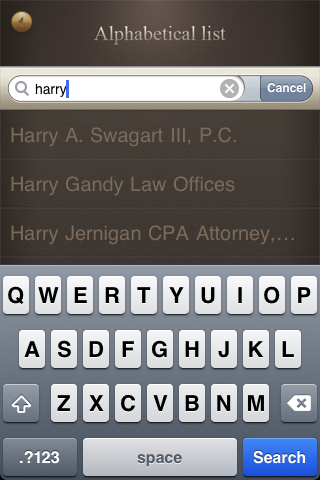 iPhone Screenshot 1